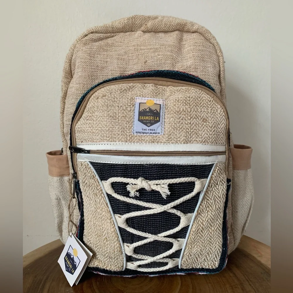 Himalayan Hemp Backpack - Picture 1 of 7